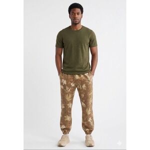 BP Nordstrom Mens‎ Tan Camo Leaf Print Jogger Sweatpants BP501194MN Small NWT